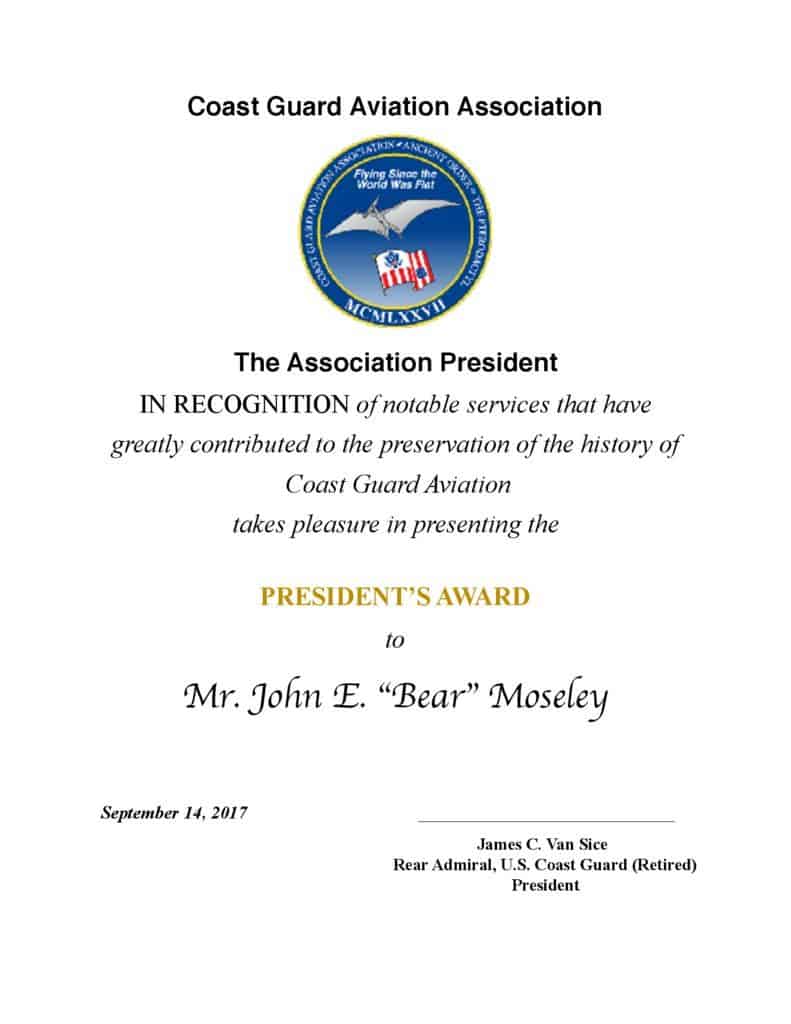 thumbnail of Bear_Moseley-CGAA_President’s_Award